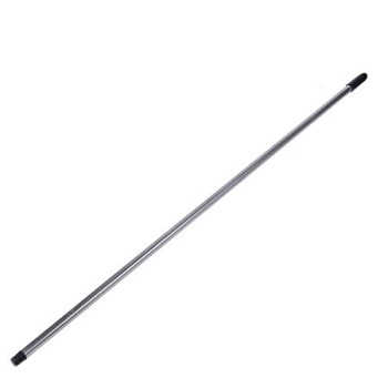 Coada pentru mop sau matura, Plastina, material metalic, crom, 130 cm