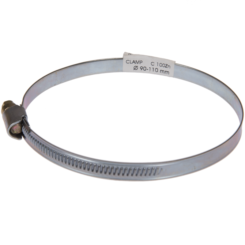 Colier metalic pentru tub ventilatie, diametru 100 mm