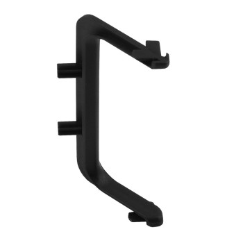 Colt exterior 90 grade pentru Profil aluminiu LB (tip Gola) - C, plastic, negru