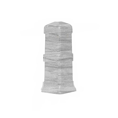Colt exterior plinta parchet Korner Siena 80, stejar BrekkeAbris 838, PVC, 80 x 20 mm, 2 bucati/set