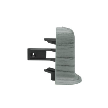 Colt exterior plinta parchet SET 10456 Iuno, PVC, adancime 22.5 mm, 2 bucati/set