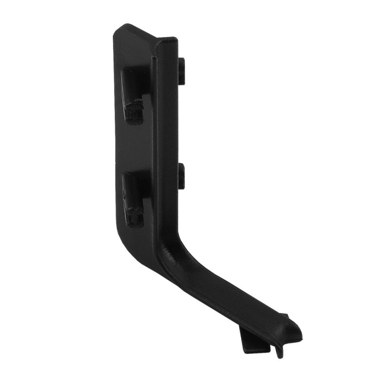 Colt interior 90 grade pentru profil aluminiu LB (tip Gola) - L, plastic, negru Colt interior 90 grade pentru profil aluminiu LB (tip Gola) - L, plastic, negru