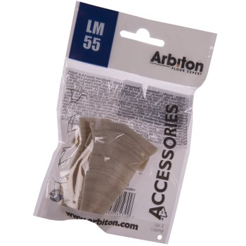 Colt interior plinta parchet Arbiton LM 55, frasin, PVC, 55 x 26 mm