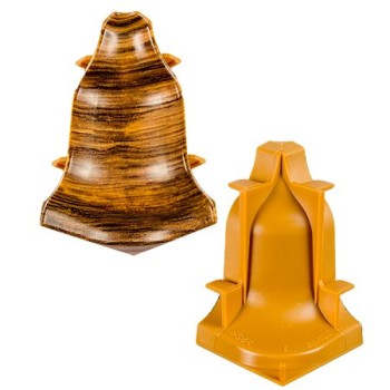 Colt interior plinta parchet Korner Print LP 52, Tigger wood 444, PVC, 52 x 26 mm