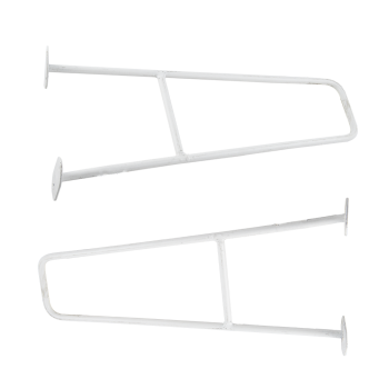 Consola chiuveta medie, otel, gri, 40 cm