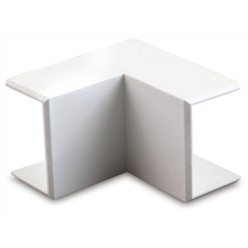 Cot interior Dietzel, pentru canal cablu, alb, 40 x 40 mm