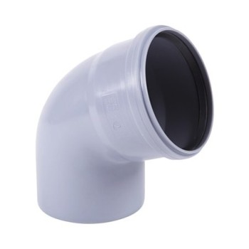 Cot PP pentru canalizare interioara Teraplast, gri, 32 mm, 67.5 grade