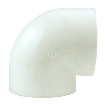 Cot PPR 90° Supratherm, filet interior, 63 mm, alb