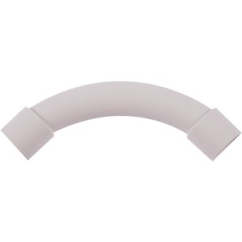 Cot teava PVC, D 25 mm, alb