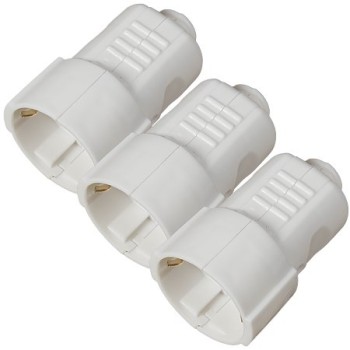 Cupla alba cu protectie, 16 A, 250 V