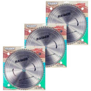 Disc circular debitare lemn, Raider, 60 dinti, 254 x 25.4 mm
