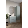 Dulap baie Cersanit Tirso, suspendat, MDF, fiord, 40 x 30 x 160 cm
