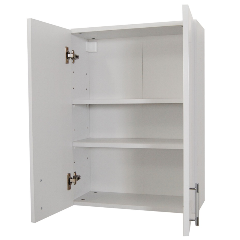 Dulap de baie Badenmob Verona, PAL + MDF alb, 65x21,6x68 cm