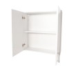 Dulap de baie Badenmob Verona, PAL + MDF alb, 65x21,6x68 cm