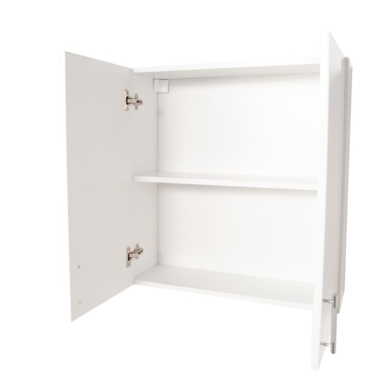 Dulap de baie Badenmob Verona, PAL + MDF alb, 65x21,6x68 cm