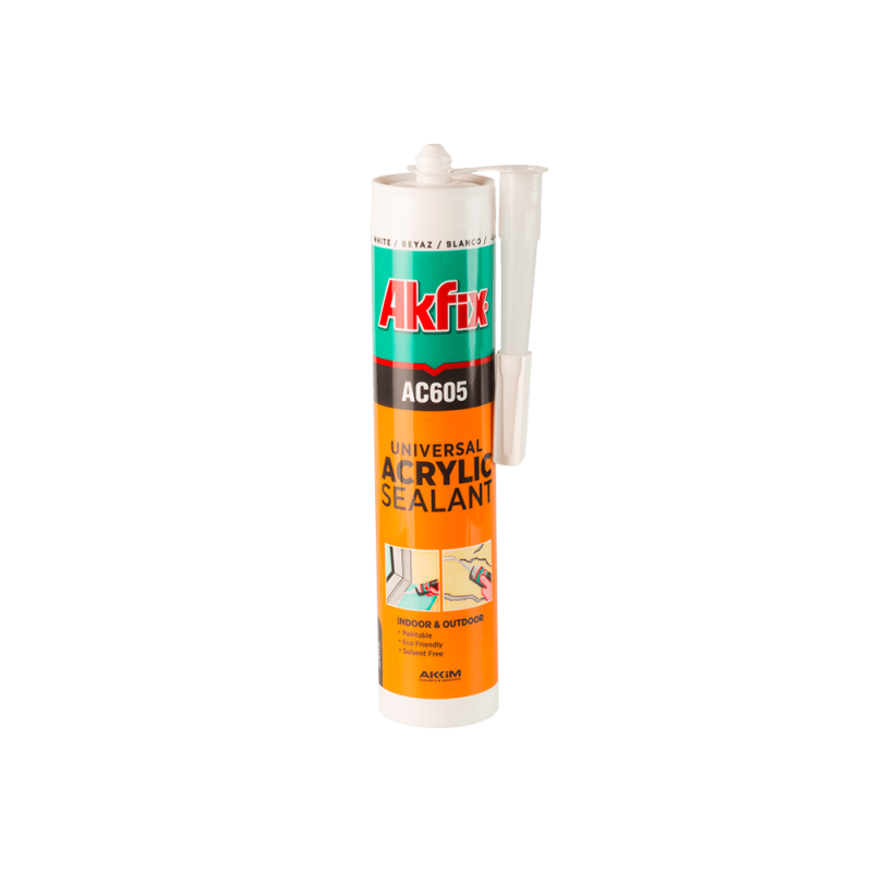 Etansant acrilic universal Akfix AC605, alb, 310 ml