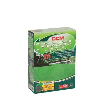 Fertilizant pentru peluza DCM, 1.5 kg Fertilizant pentru peluza DCM, 1.5 kg