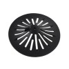 Filtru scrugere universal Catchy Wirquin, silicon, negru mat, Ø 110mm