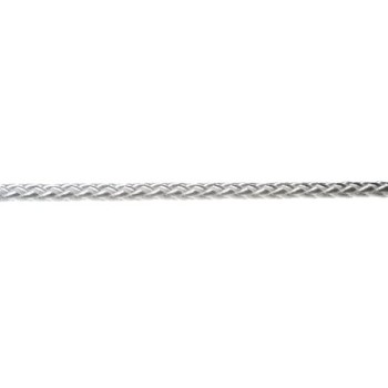 Franghie din polipropilena, tesuta, 2.1 mm, alb