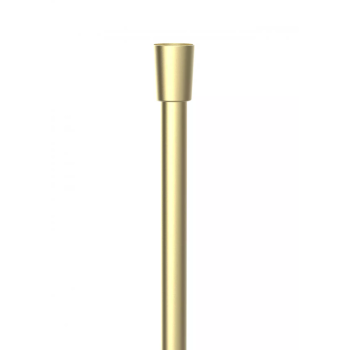 Furtun de dus antitorsiune Roca Flex, PVC, aurius satinat, 1/2