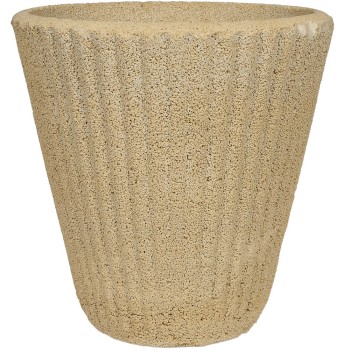Ghiveci Cementarte, beton, piatra, 28 x 30 cm
