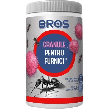 Granule impotriva furnicilor Bros, cutie cu dozator, 60 grame