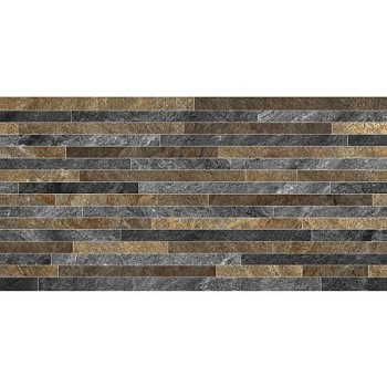 Gresie portelanata Keramin Montana 2D PEI 3, maro-gri mat, dreptunghiulara, textura in relief, grosime 10 mm, 30 x 60 cm Gresie portelanata Keramin Montana 2D PEI 3, maro-gri mat, dreptunghiulara, textura in relief, grosime 10 mm, 30 x 60 cm