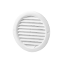 Grila circulara cu reglaj Vents, PVC, alb, 125 mm