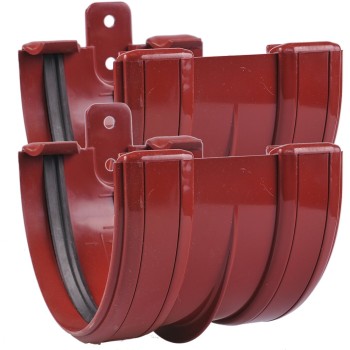 Imbinare jgheab PVC, Regenau, 125 mm, rosu RAL 3011