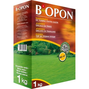 Ingrasamant de toamna pentru gazon Biopon, 1 kg