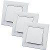 Intrerupator cruce, fara surub, Schneider Asfora EPH0500121, alb