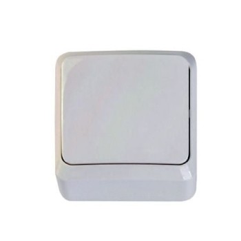 Intrerupator Gelux Mini, plastic, alb