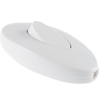 Intrerupator pe fir, Makel 10014, alb