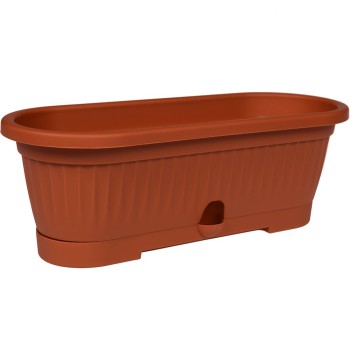 Jardiniera Verbena 300 cu suport, teracota