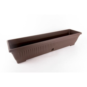 Jardiniera Verbena 800 cu suport, maro