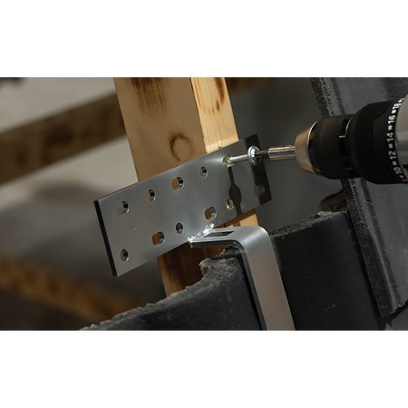 Kit prindere panouri fotovoltaice, piesa fixa, otel galvanizat, 3 piese