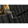 Kit prindere panouri fotovoltaice, piesa fixa, otel galvanizat, 3 piese