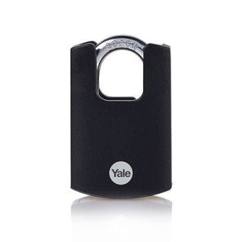 Lacat din alama Yale Maximum Protection, 40mm, veriga protejata, 3 chei