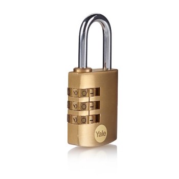Lacat din alama Yale Standard Protection, 30mm, cu cifru