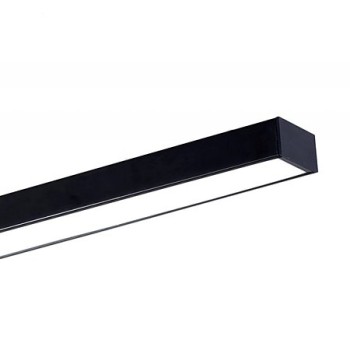 Lampa LED lineara de birou Fucida FD-36W/100A/865L/BK, 36 W, negru, 1200 x 100 x 55 mm