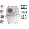 Lampa solara cu LED Owl, de gradina, 2 x LED, 9 cm