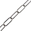 Lant argintiu cu za ovala din otel, 2,8 mm