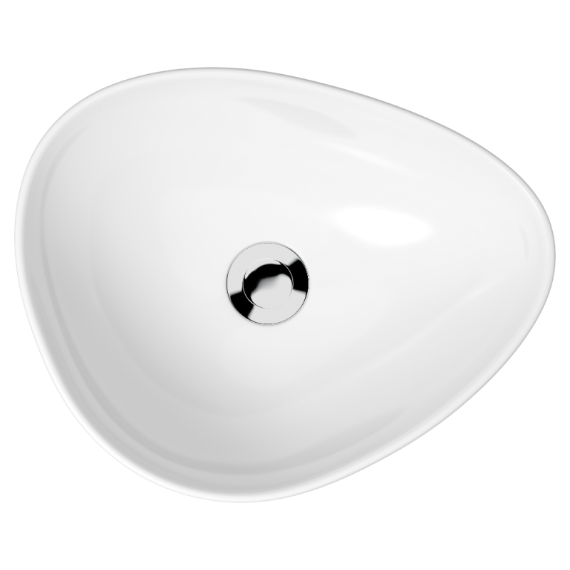 Lavoar Cersanit Moduo, montaj pe blat, 44 cm latime, alb