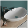 Lavoar Cersanit Moduo, montaj pe blat, 44 cm latime, alb