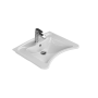 Lavoar pentru persoane cu dizabilitati Turkuaz CeraStyle, portelan, 49.5 x 60.5 x 16 cm