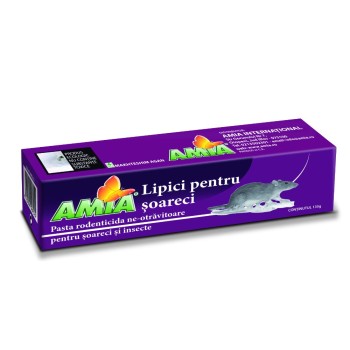 Lipici pentru soareci Amia, 135 g Lipici pentru soareci Amia, 135 g