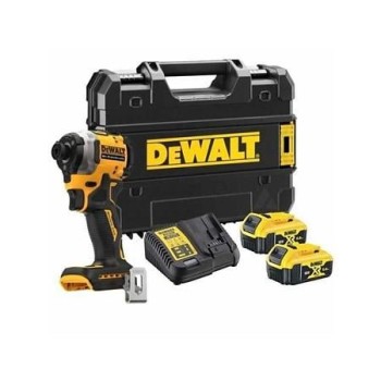 Masina de insurubat cu impact Dewalt DCF850P2T, 18V, 2 acumulatori XR 18 V/5.0 Ah, incarcator, 205 Nm, valiza TSTAK