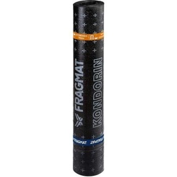Membrana bituminoasa Kondorin V 2kg/mp, armatura din fibra de sticla, finisaj cu film PE, 10 mp/rola