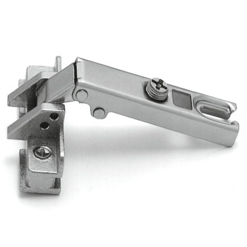 Minibalama usa aplicata cu rama aluminiu fara frezare 105° QS FGV