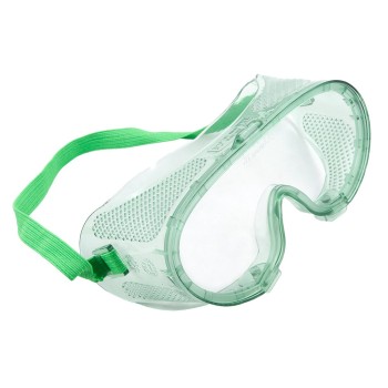 Ochelari de protectie tip goggles Dalgeco, cu aerisire directa, transparenti